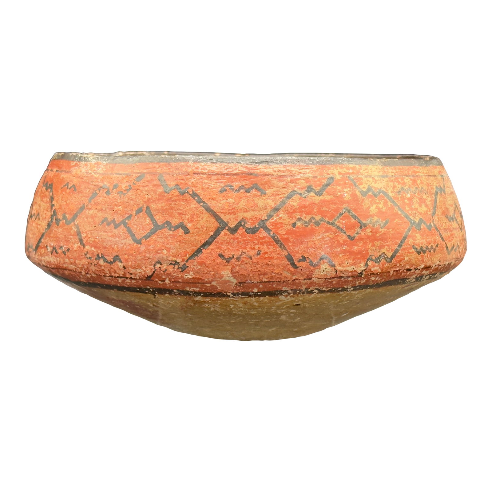 Peruvian Shapido Conido Style Polychrome Red Clay Pottery Vessel (1 of 16)