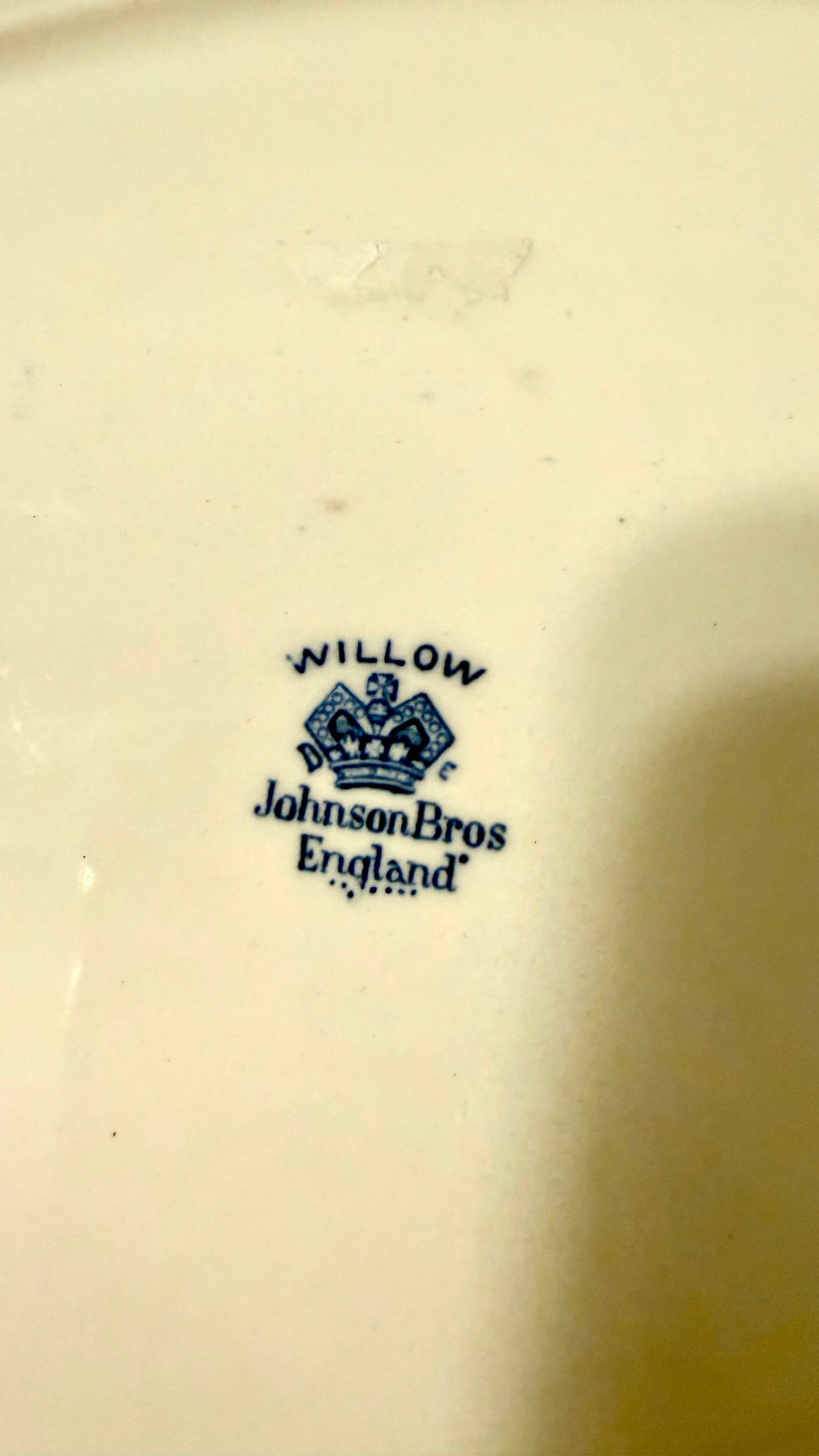 Blue Willow Serving Platter by Johnson Bros. - 10