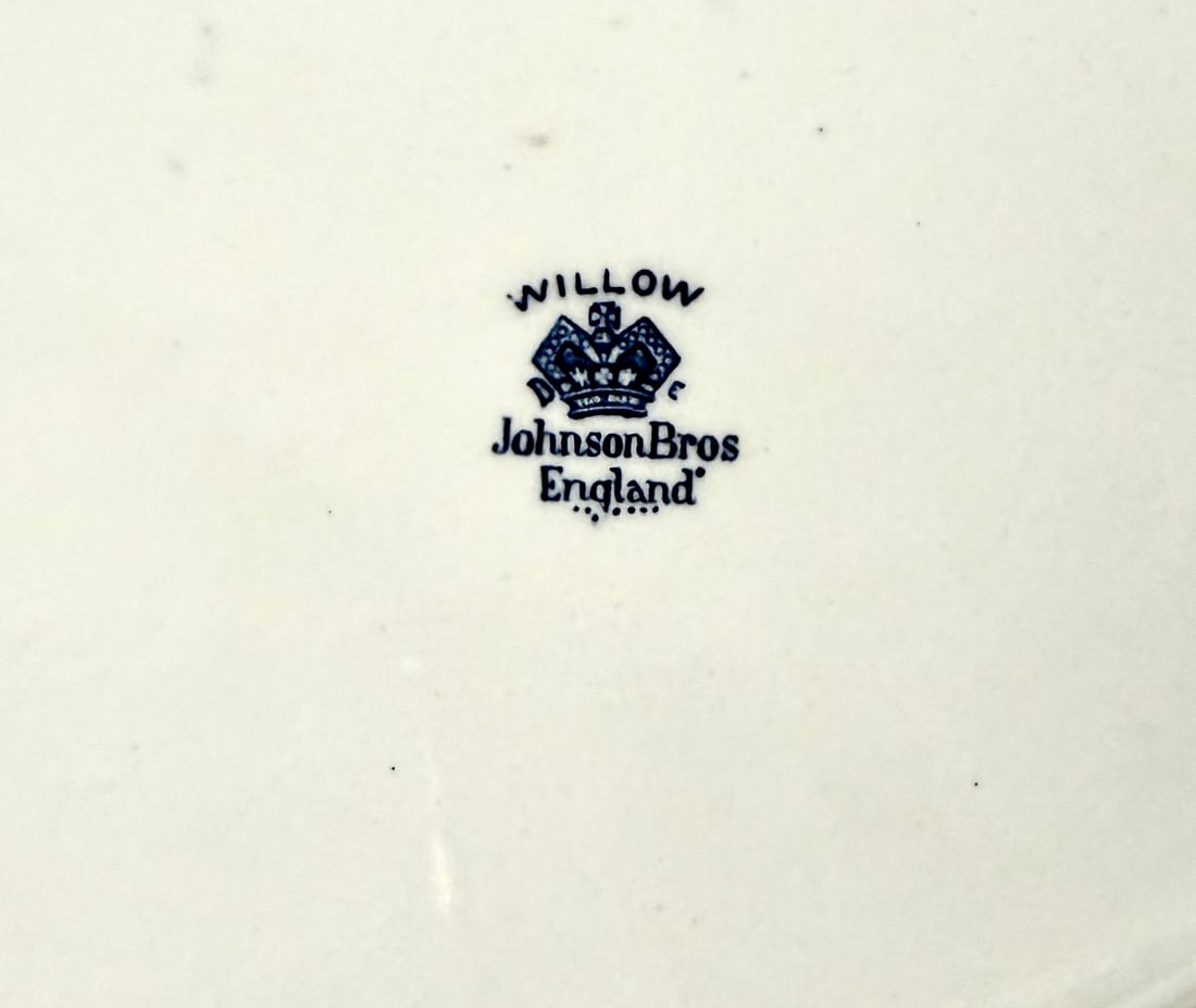 Blue Willow Serving Platter by Johnson Bros. - 2