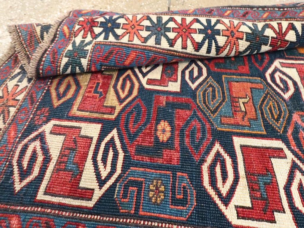 Galerie Shabab Collection Early 20th Century Caucasian Kuba Throw Rug - 8
