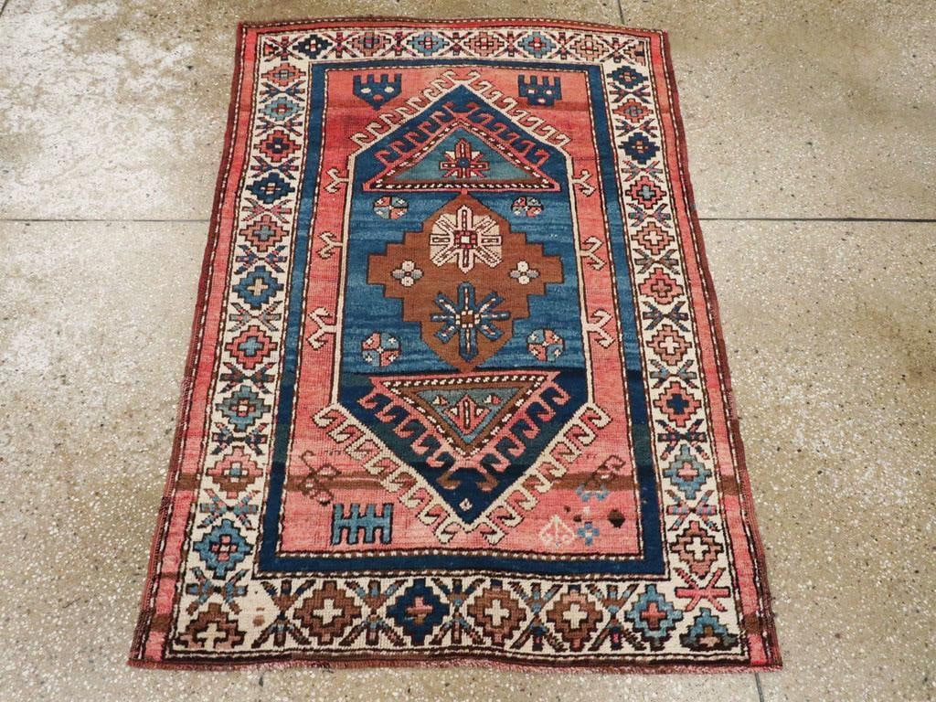 Galerie Shabab Collection Early 20th Century Turkish Anatolian Throw Rug - 2