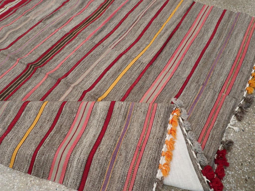 Galerie Shabab Collection Mid-20th Century Turkish Flat-Weave Kilim Rug - 10