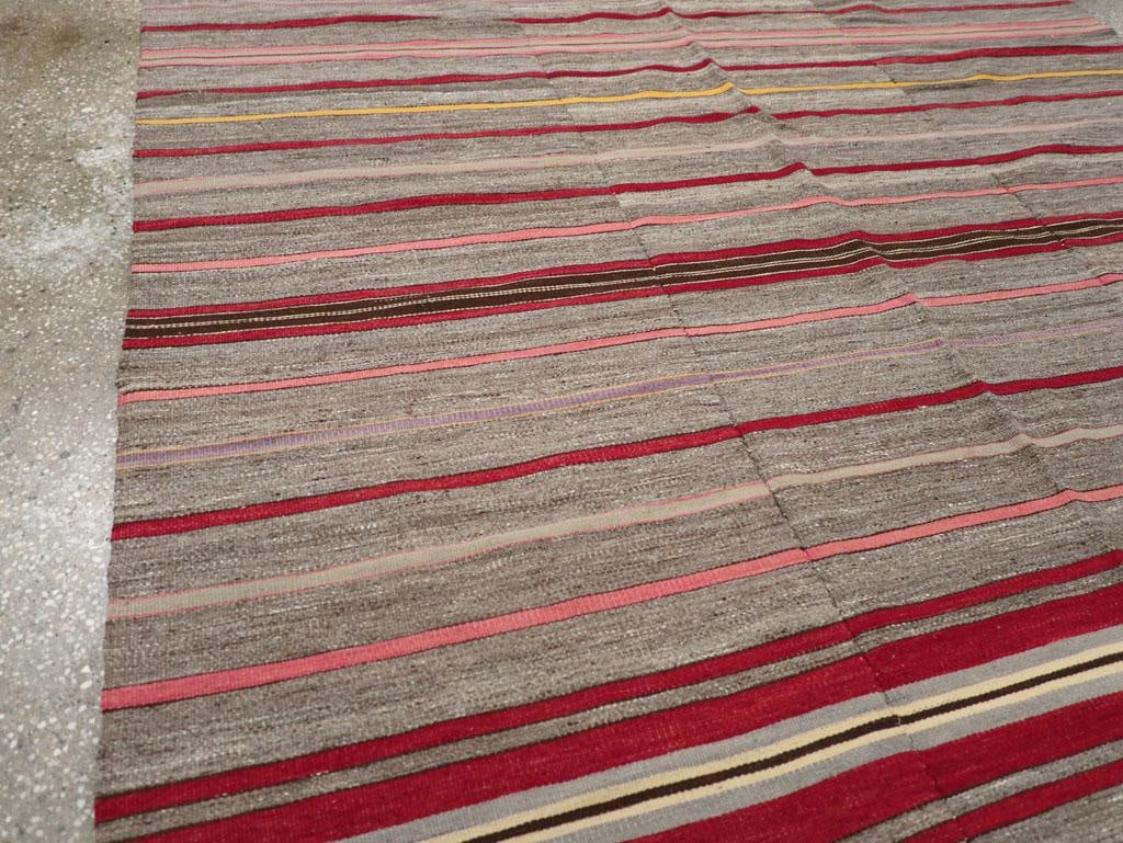 Galerie Shabab Collection Mid-20th Century Turkish Flat-Weave Kilim Rug - 5