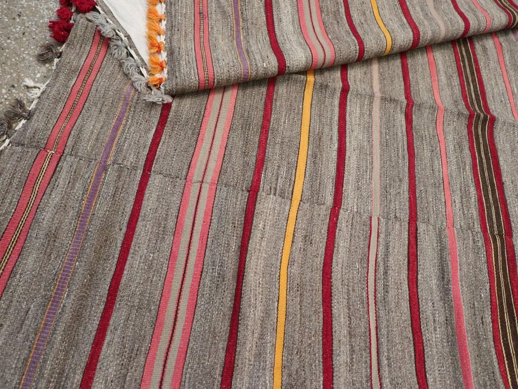 Galerie Shabab Collection Mid-20th Century Turkish Flat-Weave Kilim Rug - 9