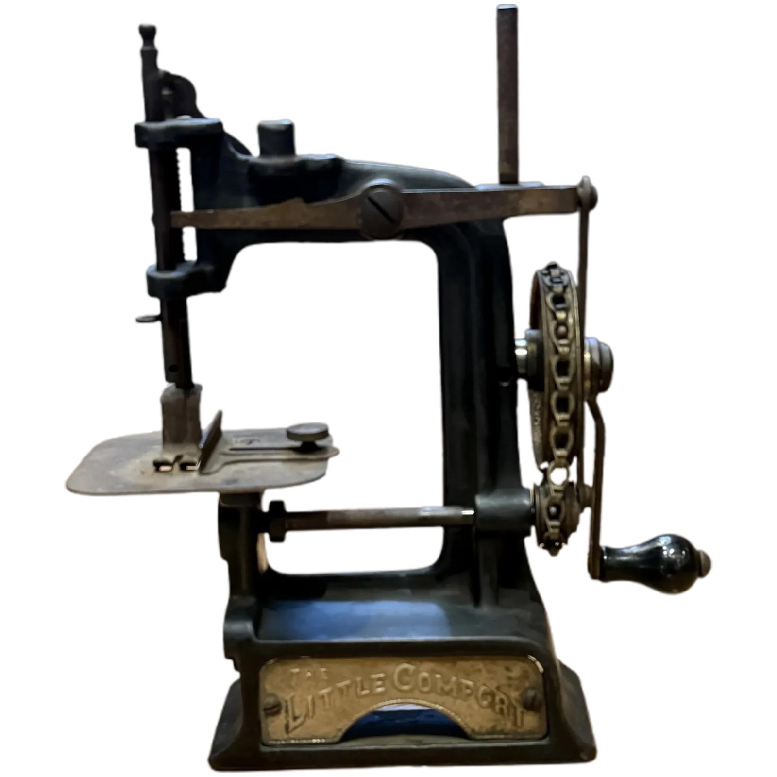 Smith & Egge "Little Comfort" Cast Iron Chain Drive Sewing Machine c.1896 - 2