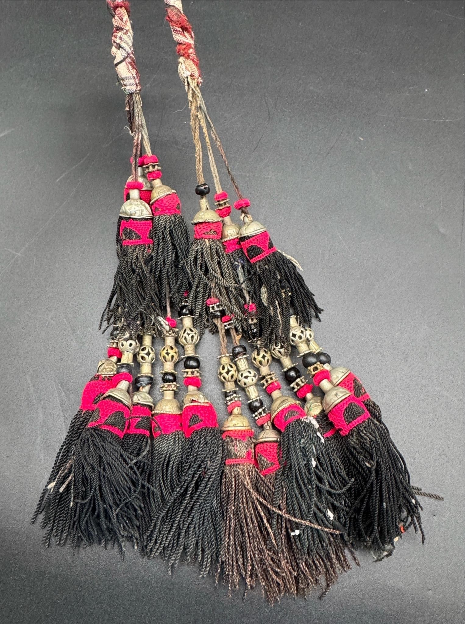 Antique Uzbek "Sequsha" Tassel, 19th C Uzbekistan - 7