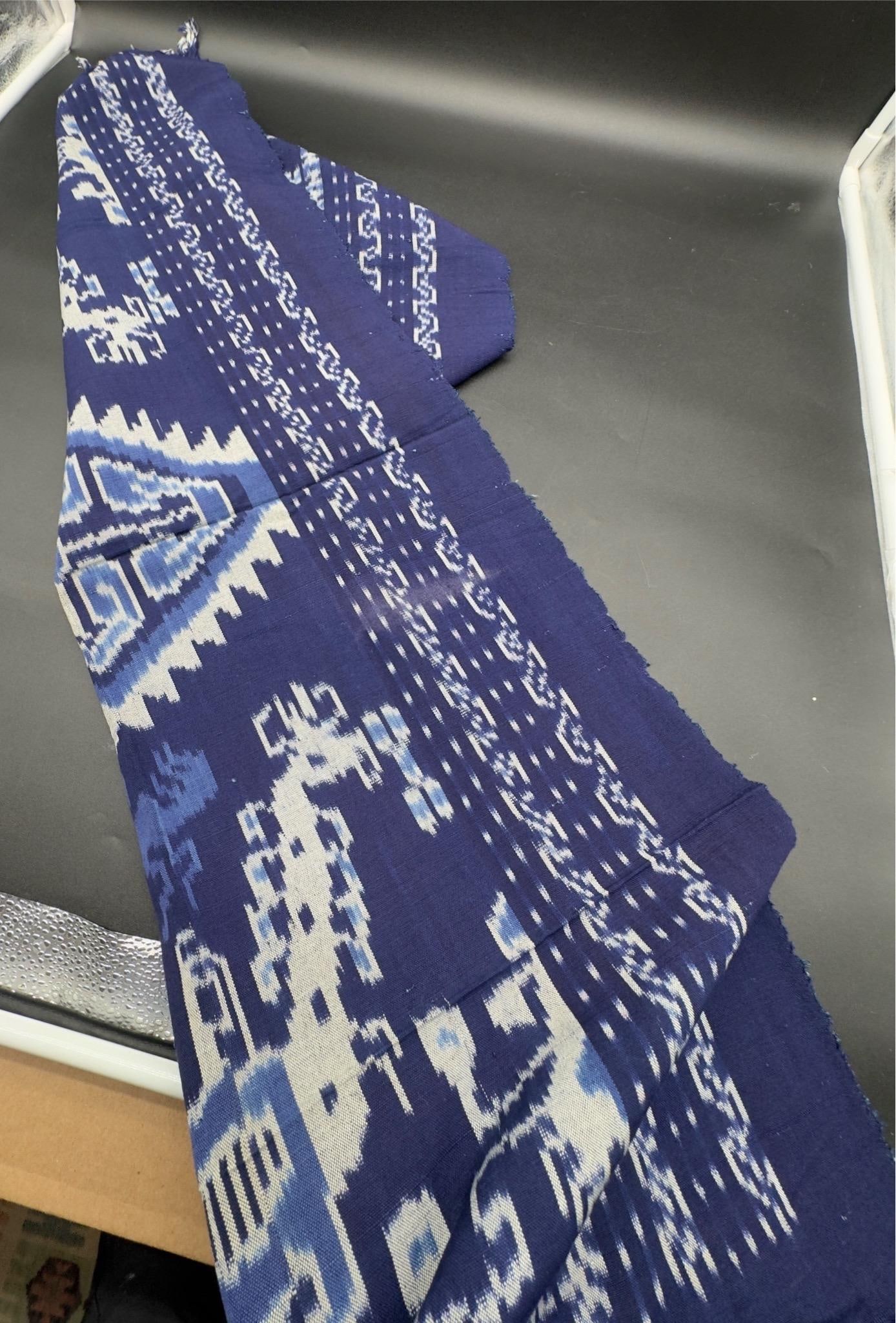 Sumba Island Indigo Textile, Sumba Warp Ikat - 2