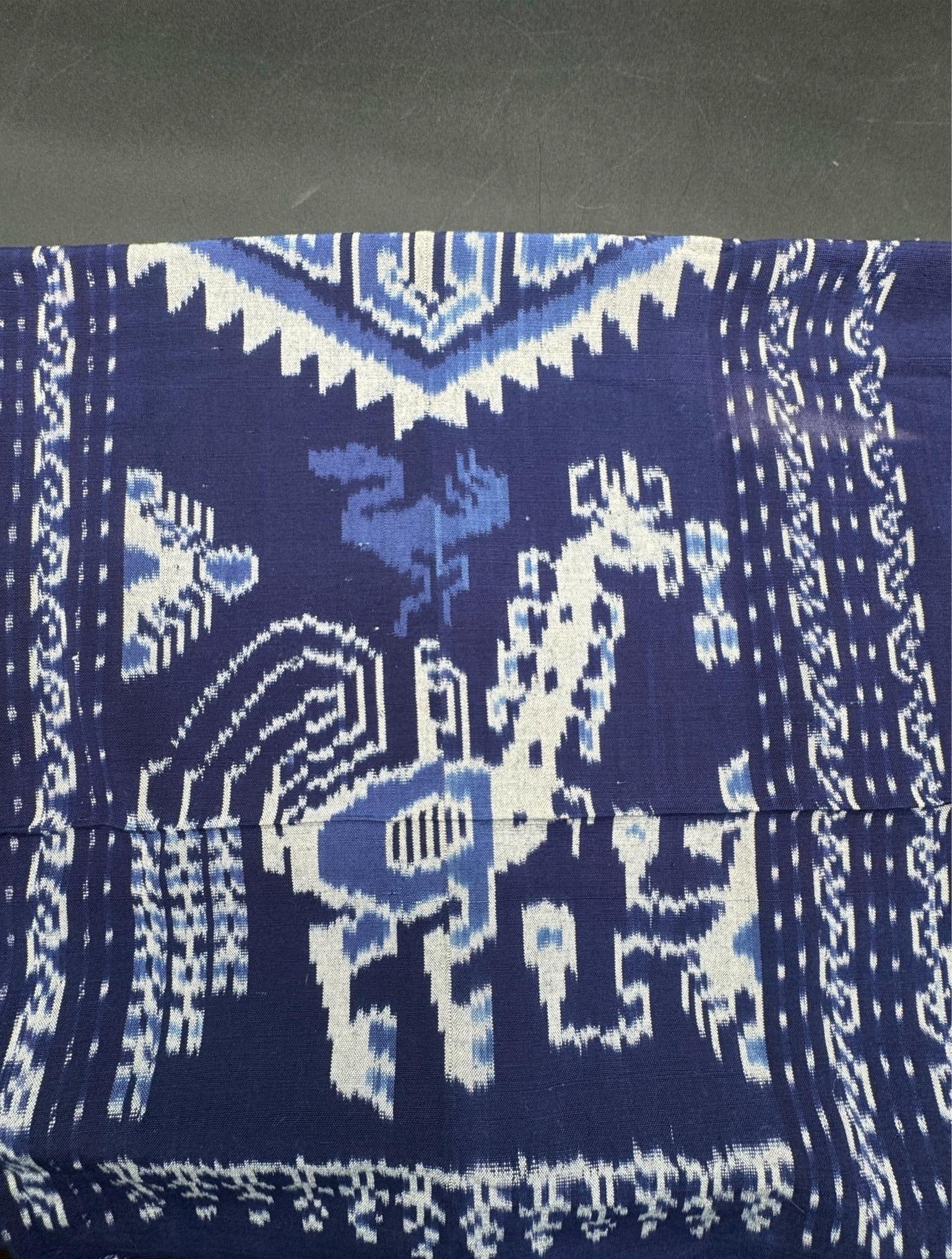 Sumba Island Indigo Textile, Sumba Warp Ikat - 8