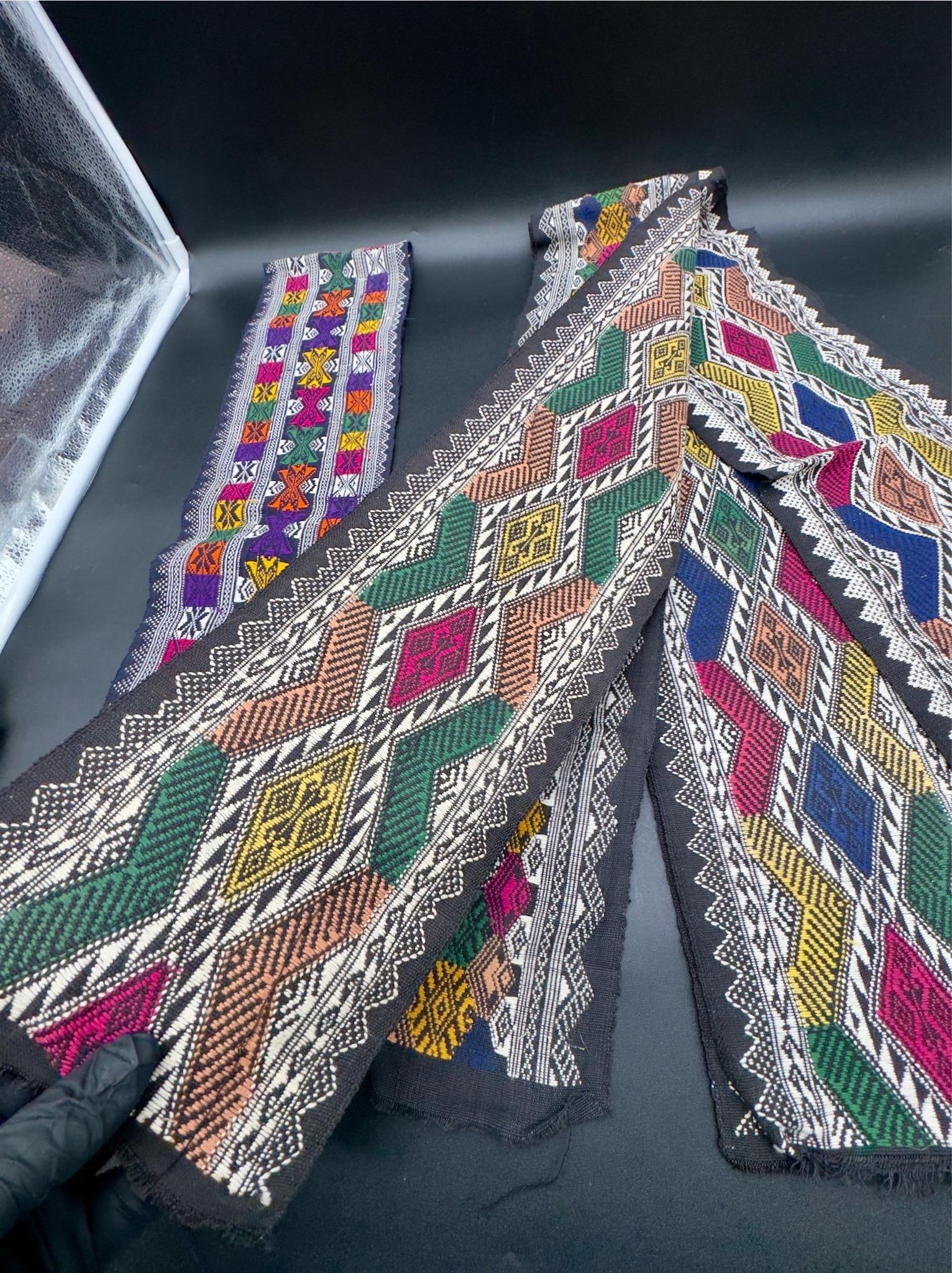 Laos Hand-Woven Textiles, 4 Total - 2