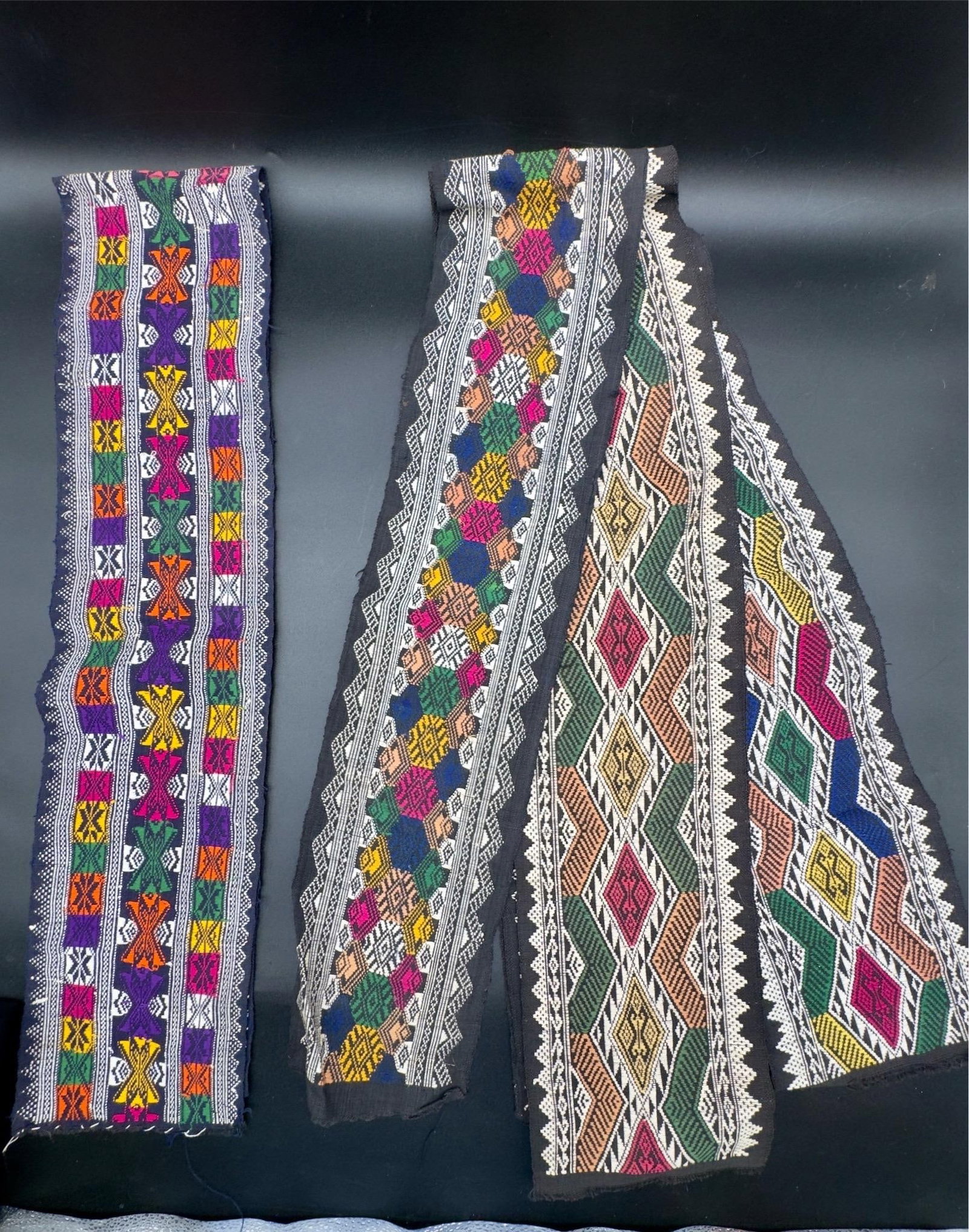 Laos Hand-Woven Textiles, 4 Total - 5
