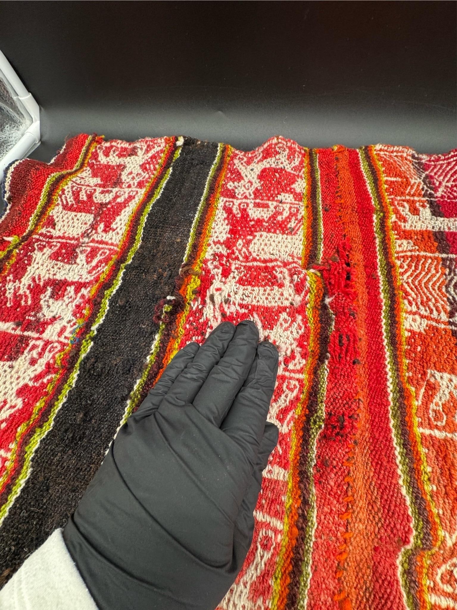 Vintage Q'ero Mestana / Peruvian Aguayo Cloth - 12