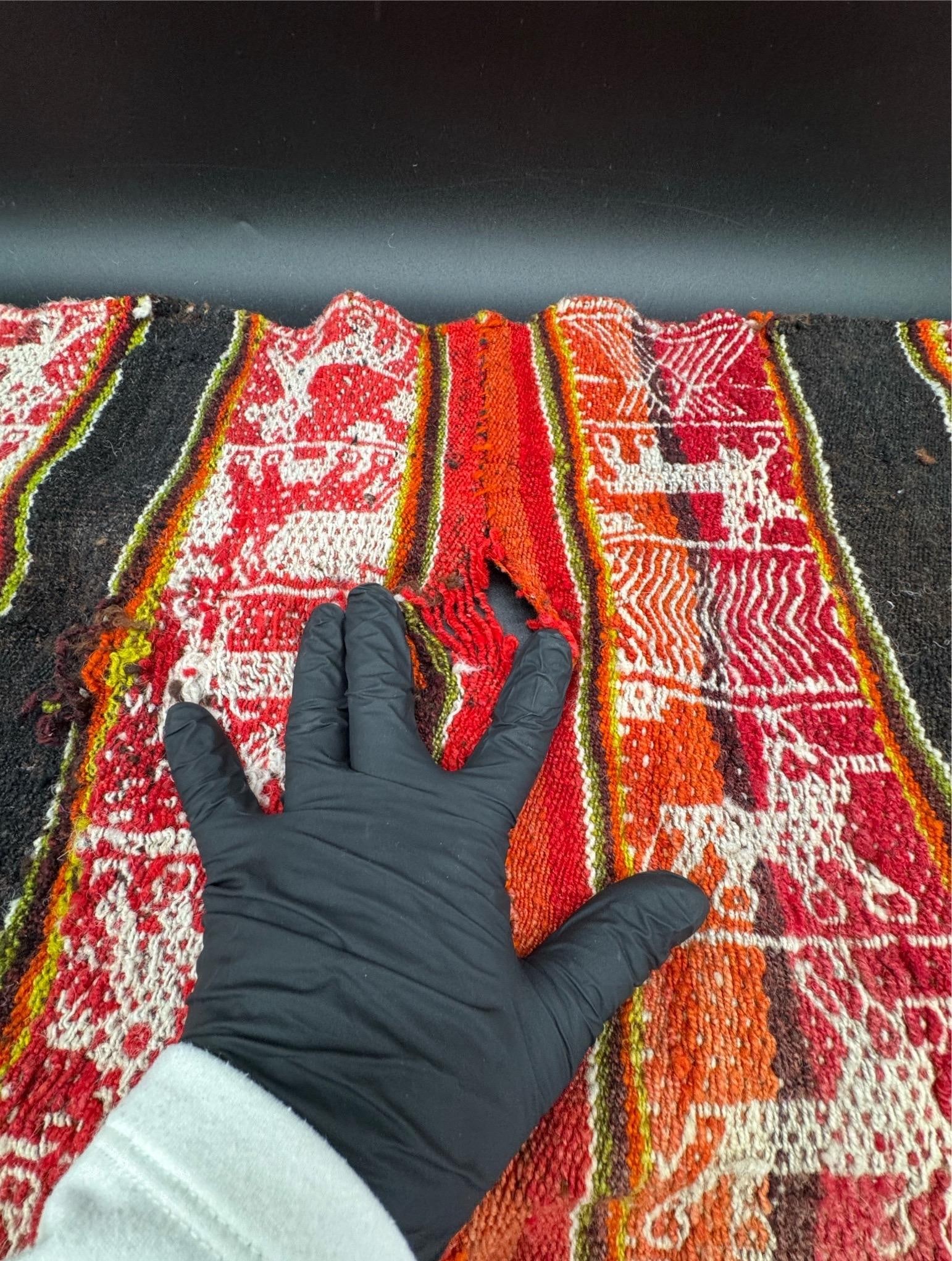 Vintage Q'ero Mestana / Peruvian Aguayo Cloth - 15
