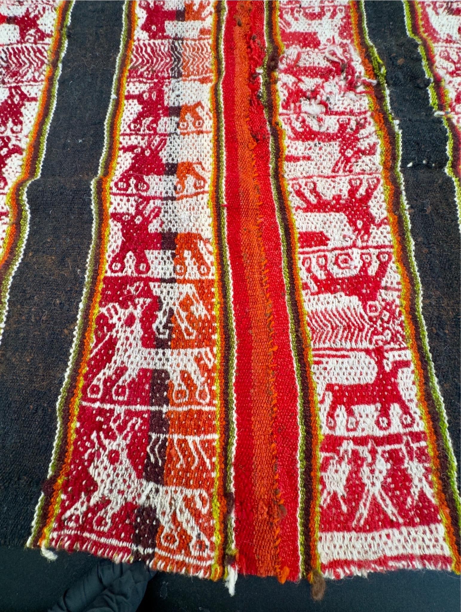 Vintage Q'ero Mestana / Peruvian Aguayo Cloth - 2