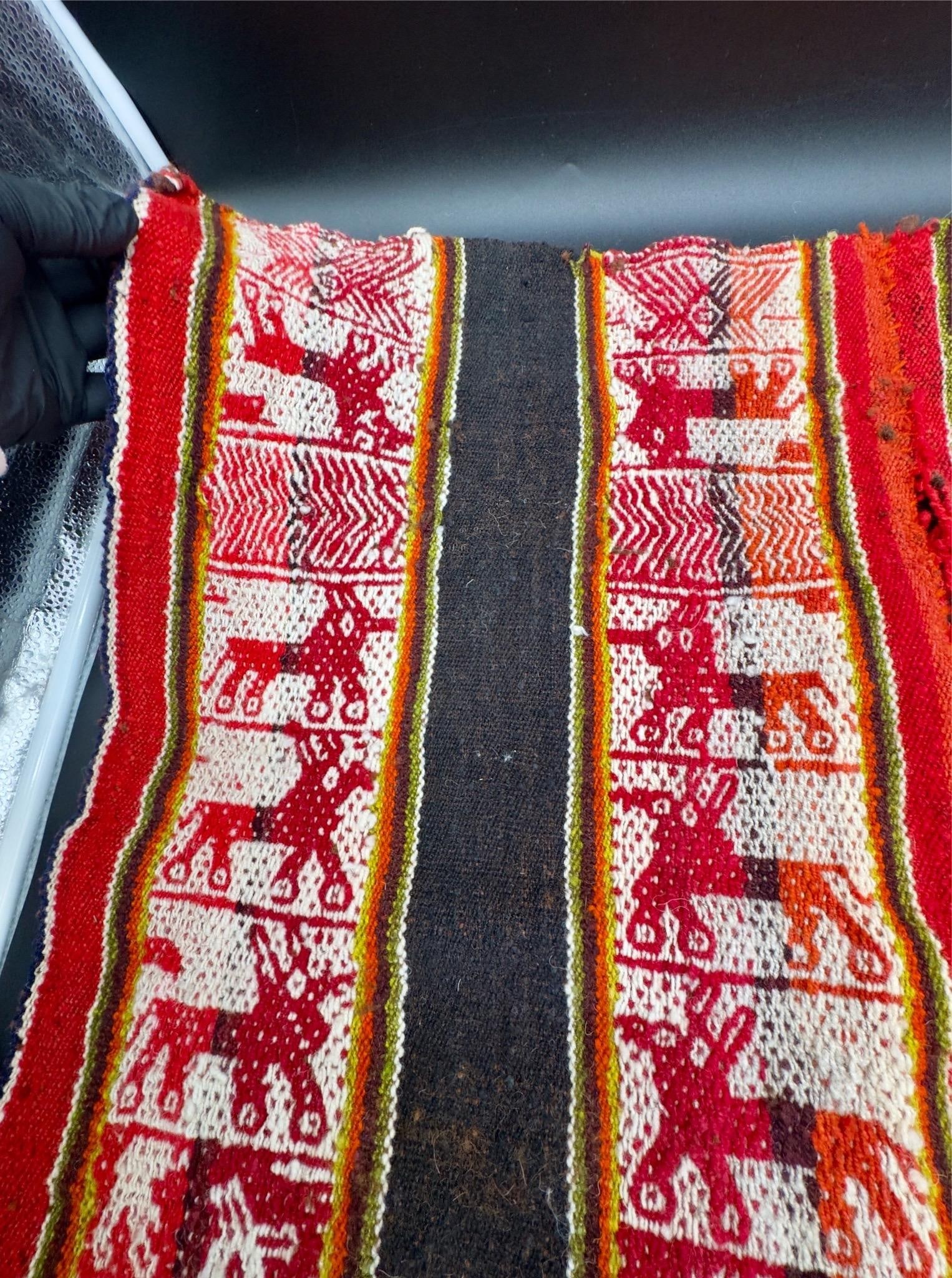 Vintage Q'ero Mestana / Peruvian Aguayo Cloth - 3