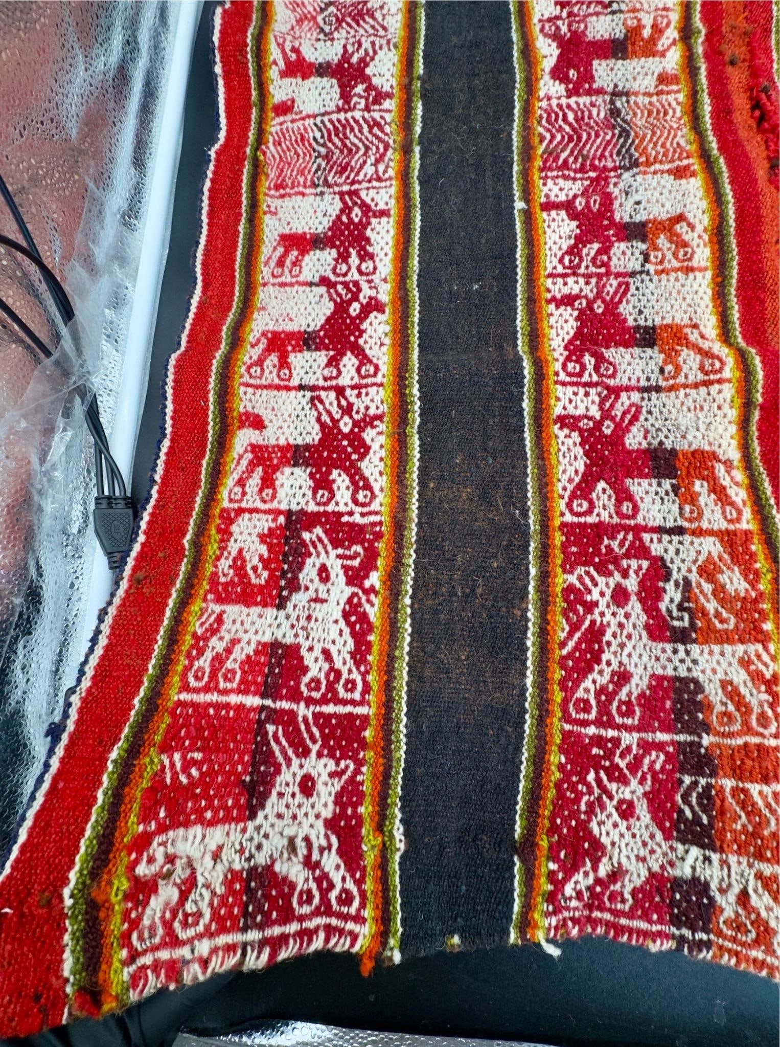 Vintage Q'ero Mestana / Peruvian Aguayo Cloth - 6