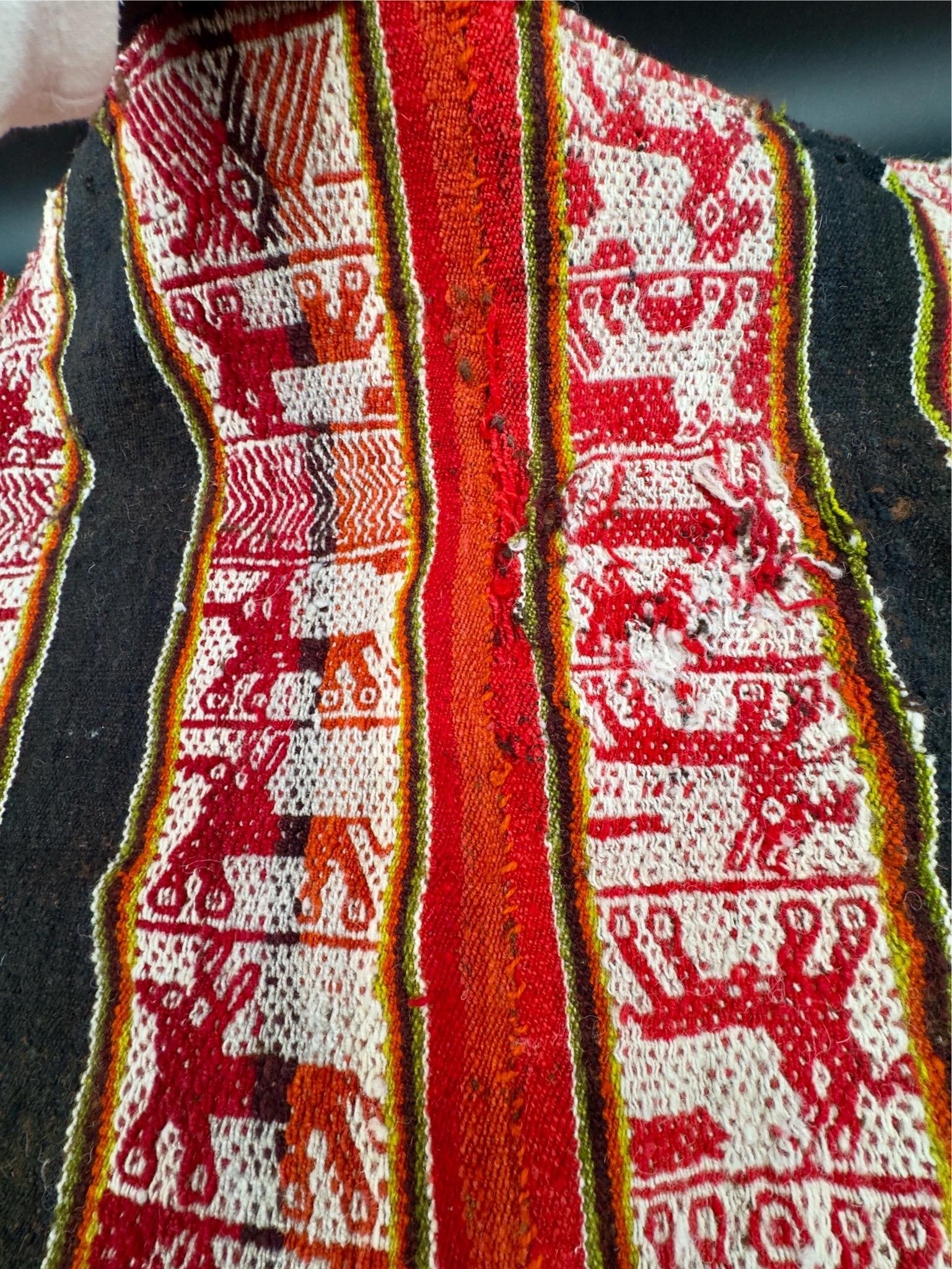 Vintage Q'ero Mestana / Peruvian Aguayo Cloth - 7