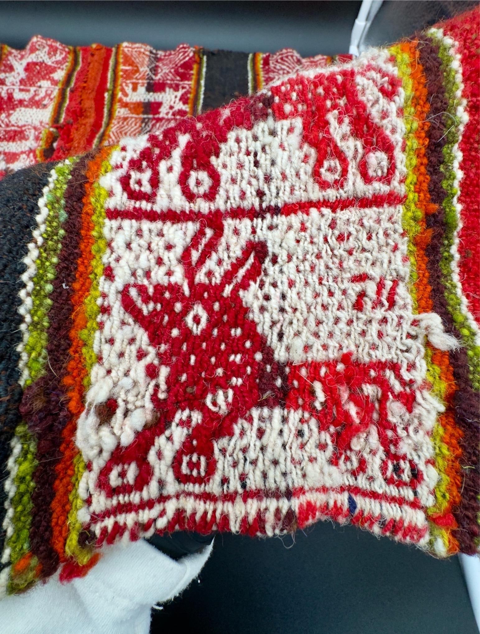 Vintage Q'ero Mestana / Peruvian Aguayo Cloth - 8