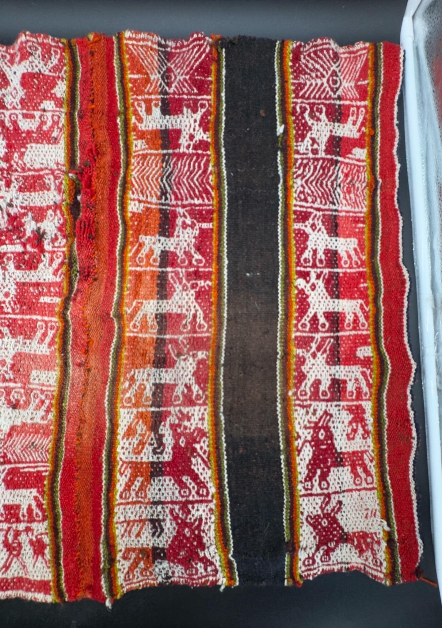 Vintage Q'ero Mestana / Peruvian Aguayo Cloth - 9