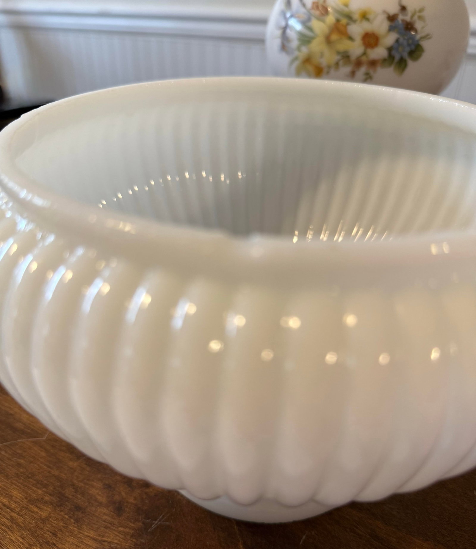 Vintage Victorian GWTW Hurricane Table Lamp - 9