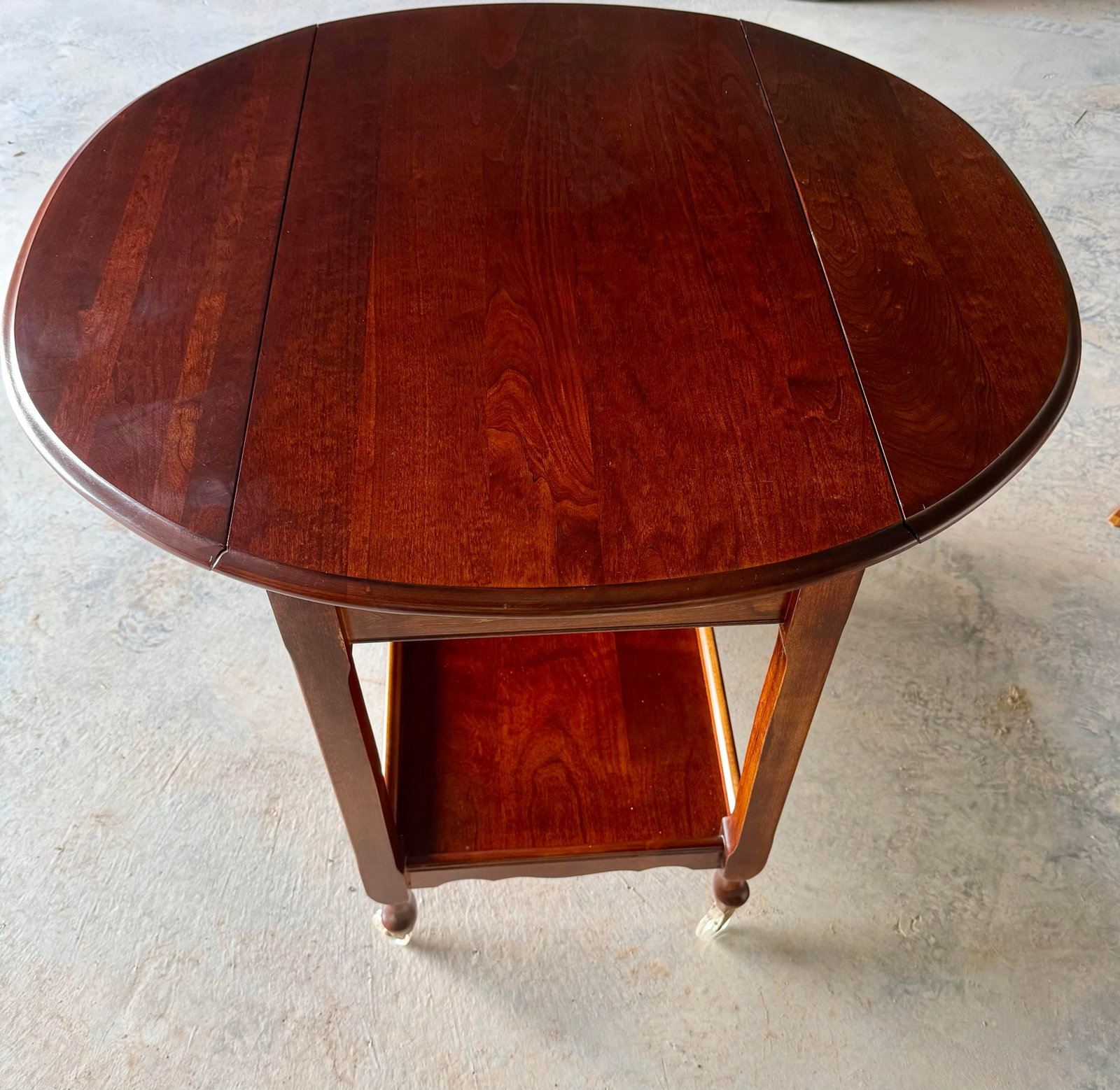 Tea Trolley With Drop Leaf Sides - 3