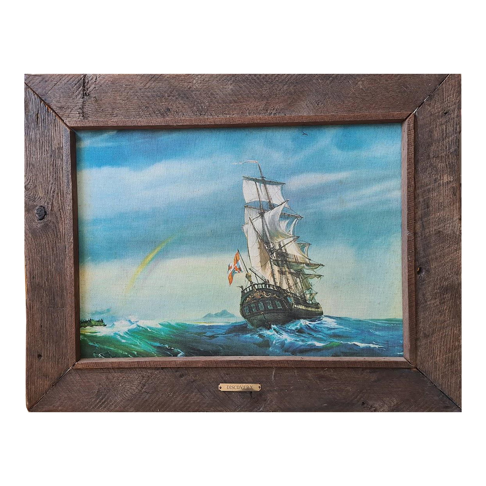 Discovery Tall Sailship, Oil on Board (1 of 14)