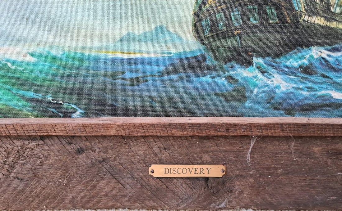 Discovery Tall Sailship, Oil on Board - 3