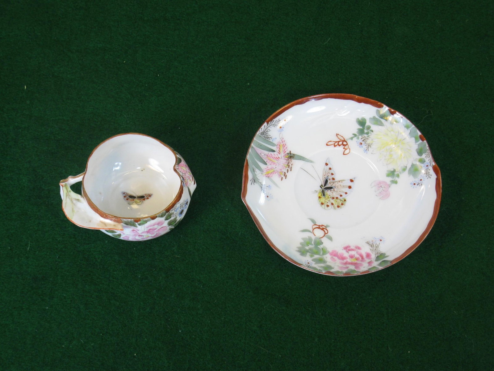 Late 19th Century Teacup Kyoto, Satsuma, Kutani Antique Hand Painted Japanese - 15