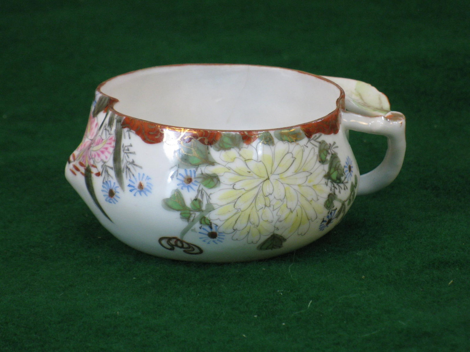 Late 19th Century Teacup Kyoto, Satsuma, Kutani Antique Hand Painted Japanese - 7