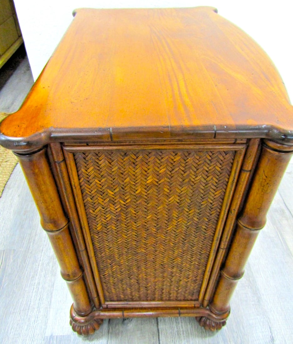 Tommy Bahama Landis Hall Bamboo Commode Chest Lexington Home Brands LHB 513-621 - 10