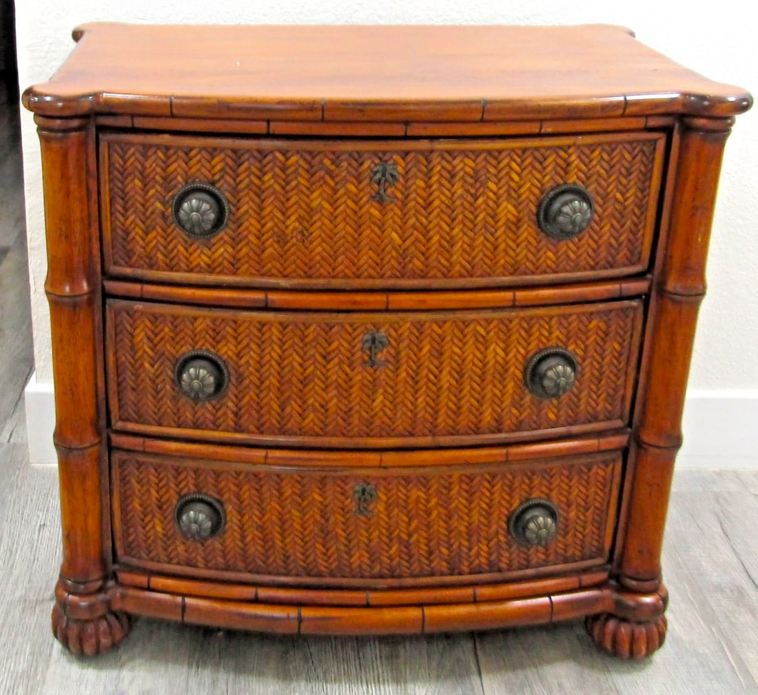 Tommy Bahama Landis Hall Bamboo Commode Chest Lexington Home Brands LHB 513-621 - 2