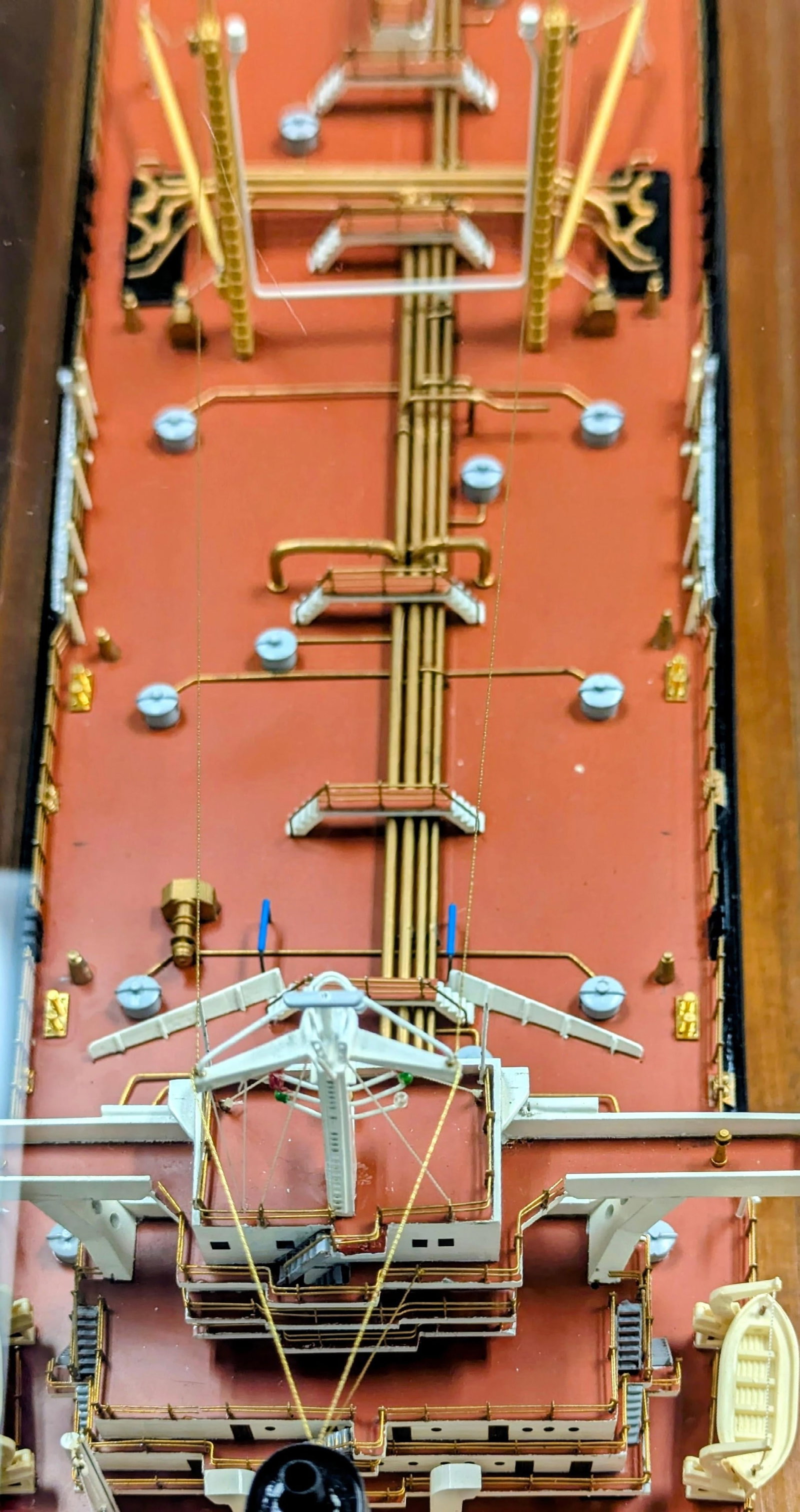 Rare Museum Quality Tanker Ship Model in Display Case Titled "Mv Captain Gregos" - 11