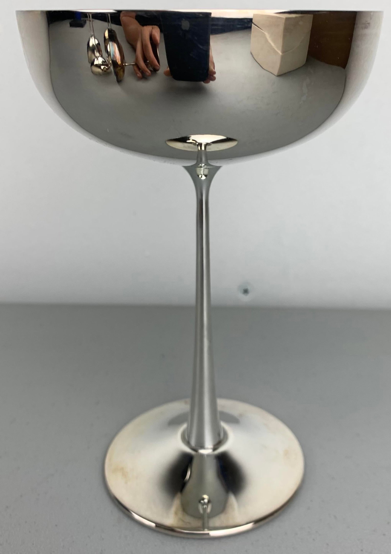 Vintage De Uberti Silver Plated Champagne Coupes - Set of 6 - 6