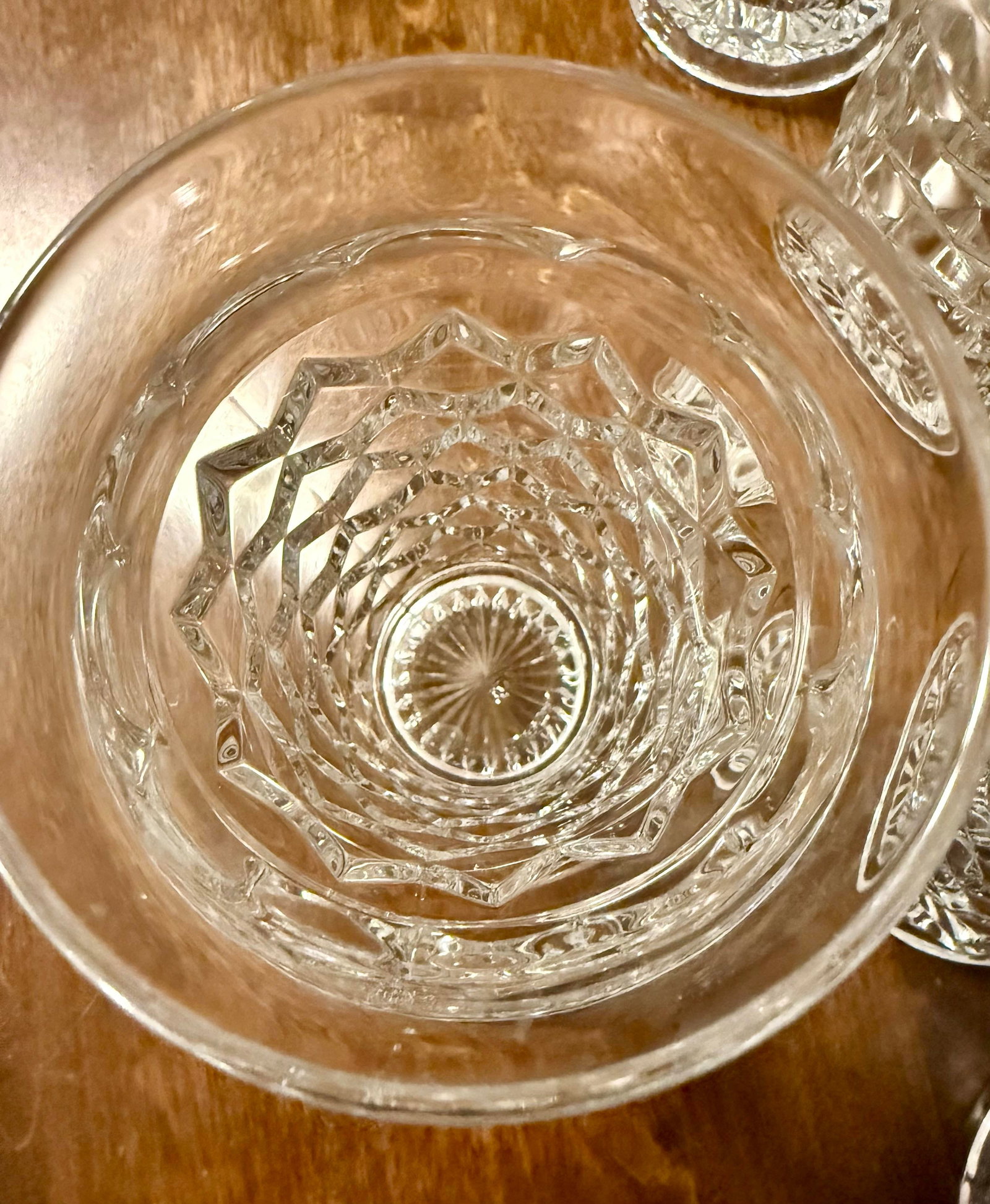 Fostoria 1930's American Flared Glass Set - 10pcs - 5
