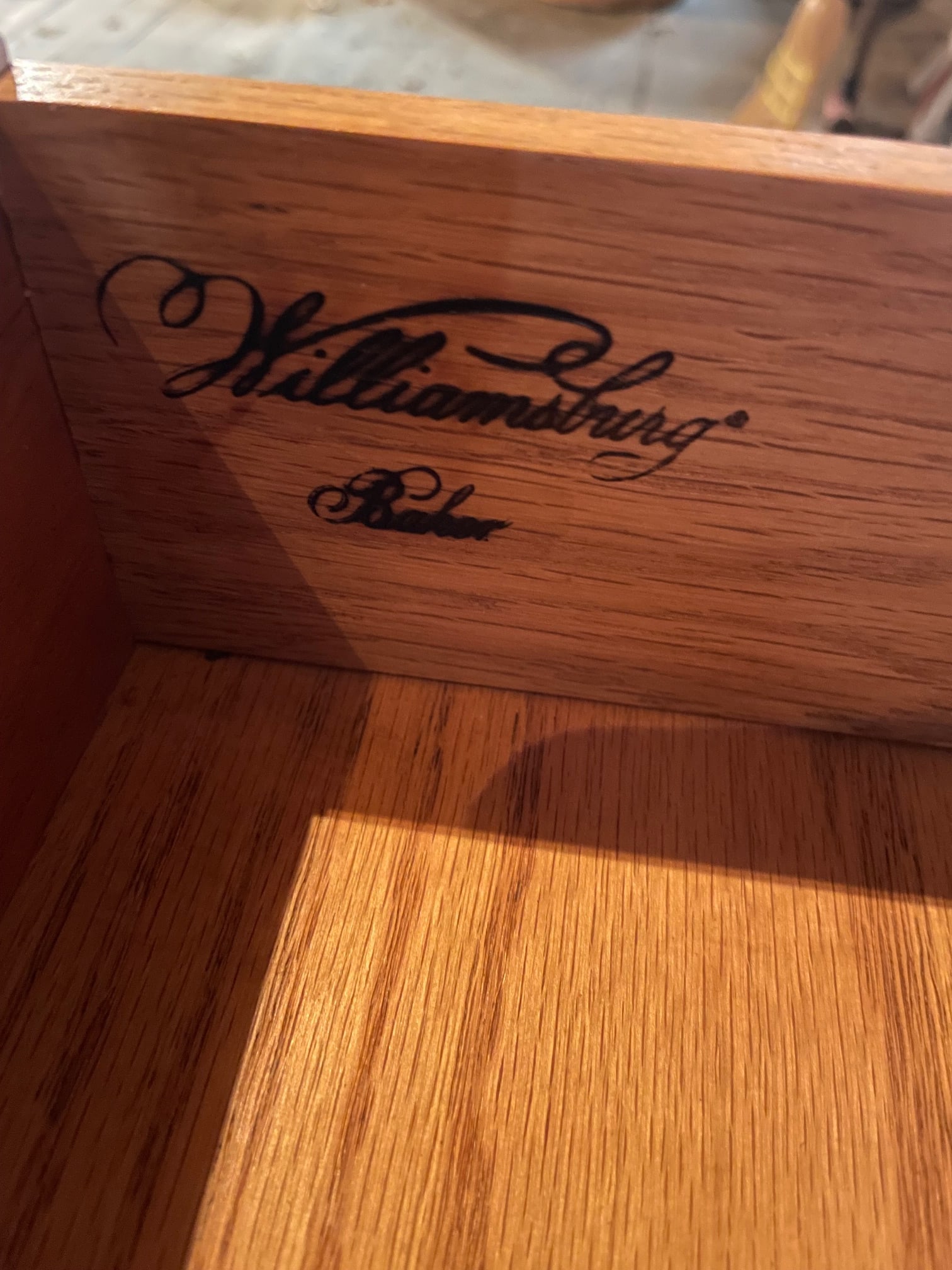 Late 20th Century Baker Furniture Williamsburg Chest - 5