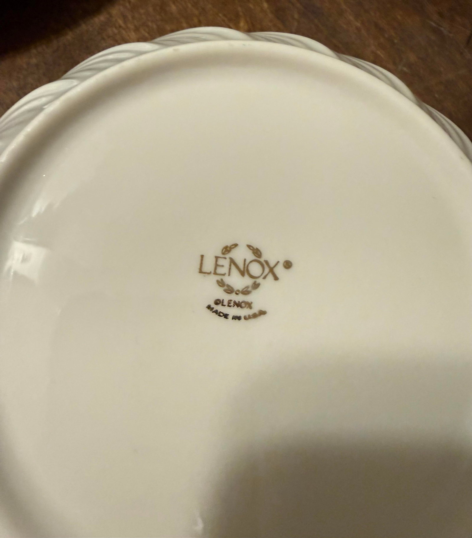Lenox Richmond Collection Swirled Bowl - 6