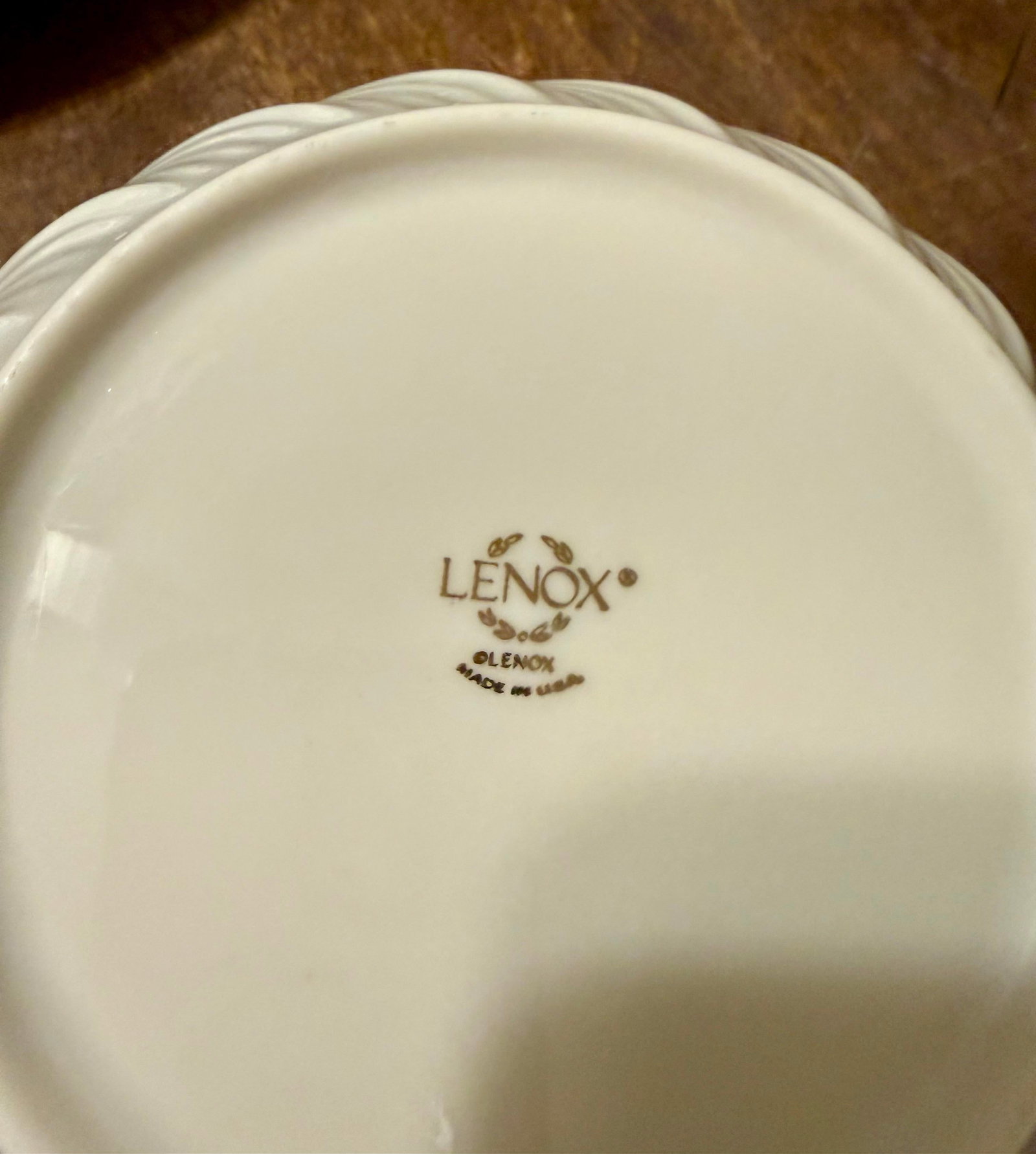 Lenox Richmond Collection Swirled Bowl - 7