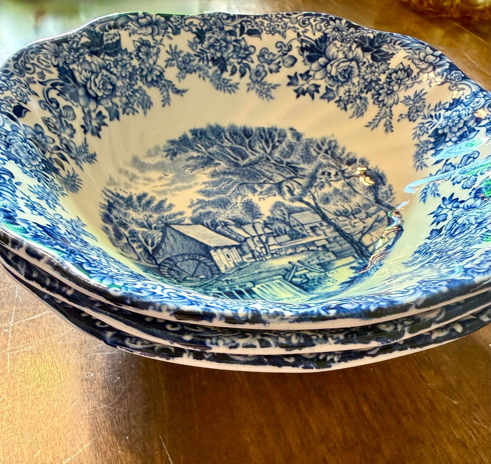 Mill Stream Bowls by Johnson Brothers - 3pcs - 4