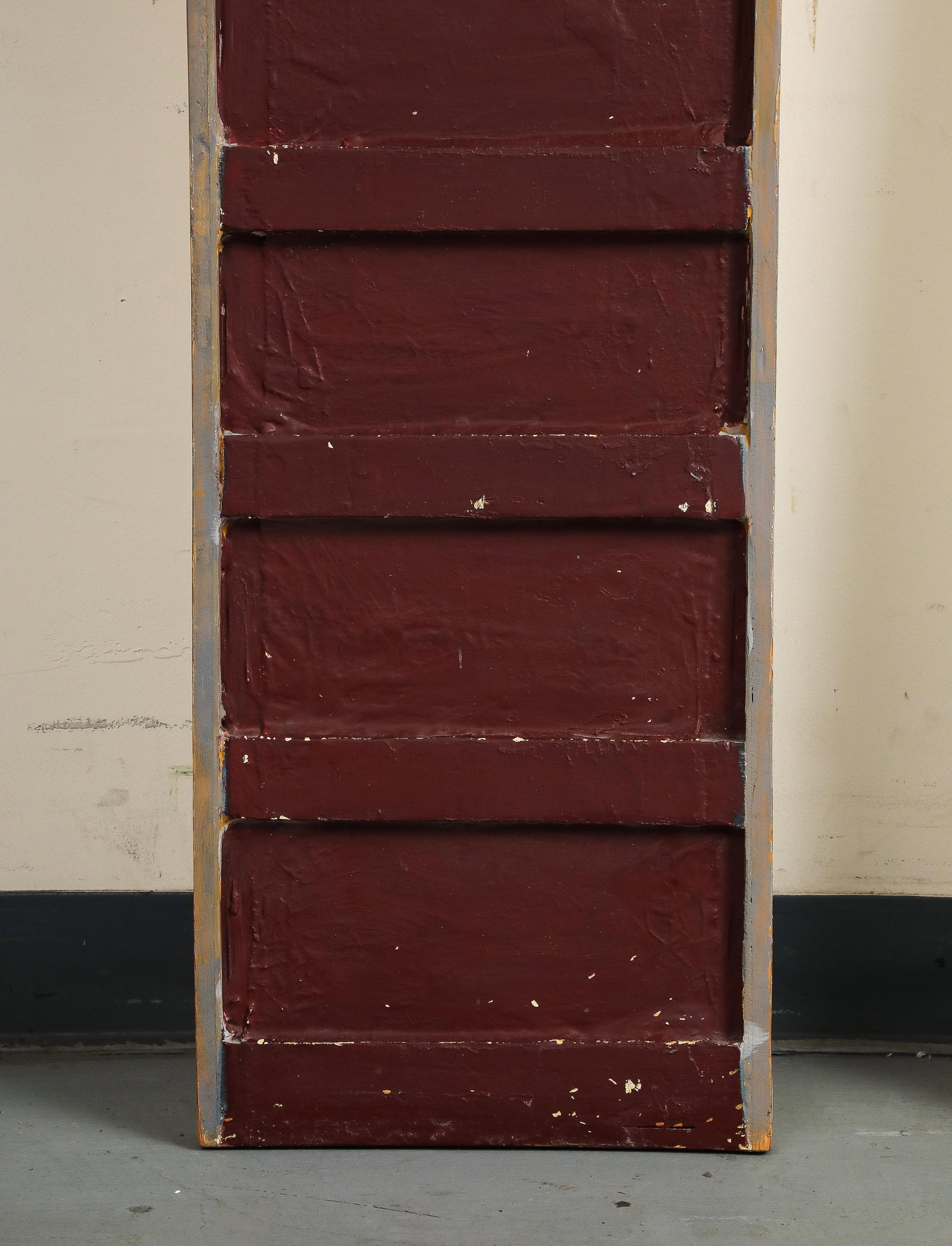 Bruce Robbins (American B. 1948), Plank (#3) & Plank (#7), Maroon & White, 1970s - 6