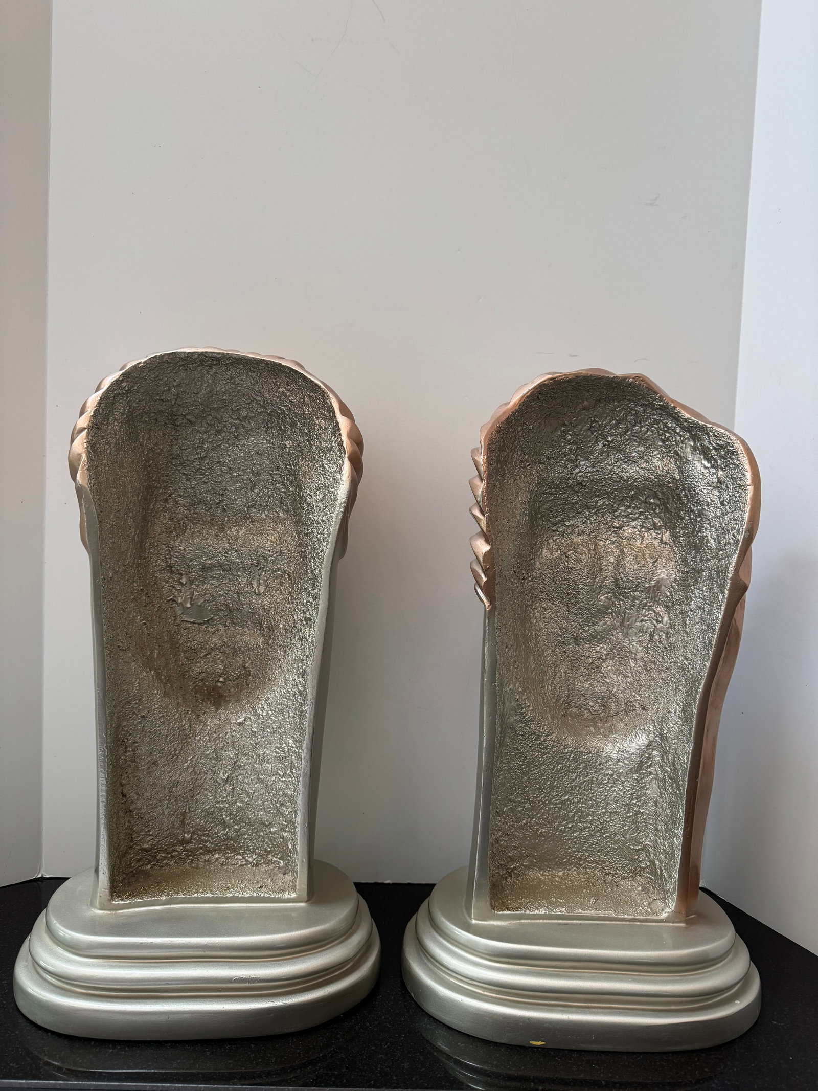 1980s Art Deco Revival Busts After Lora Marx -a Pair - 14
