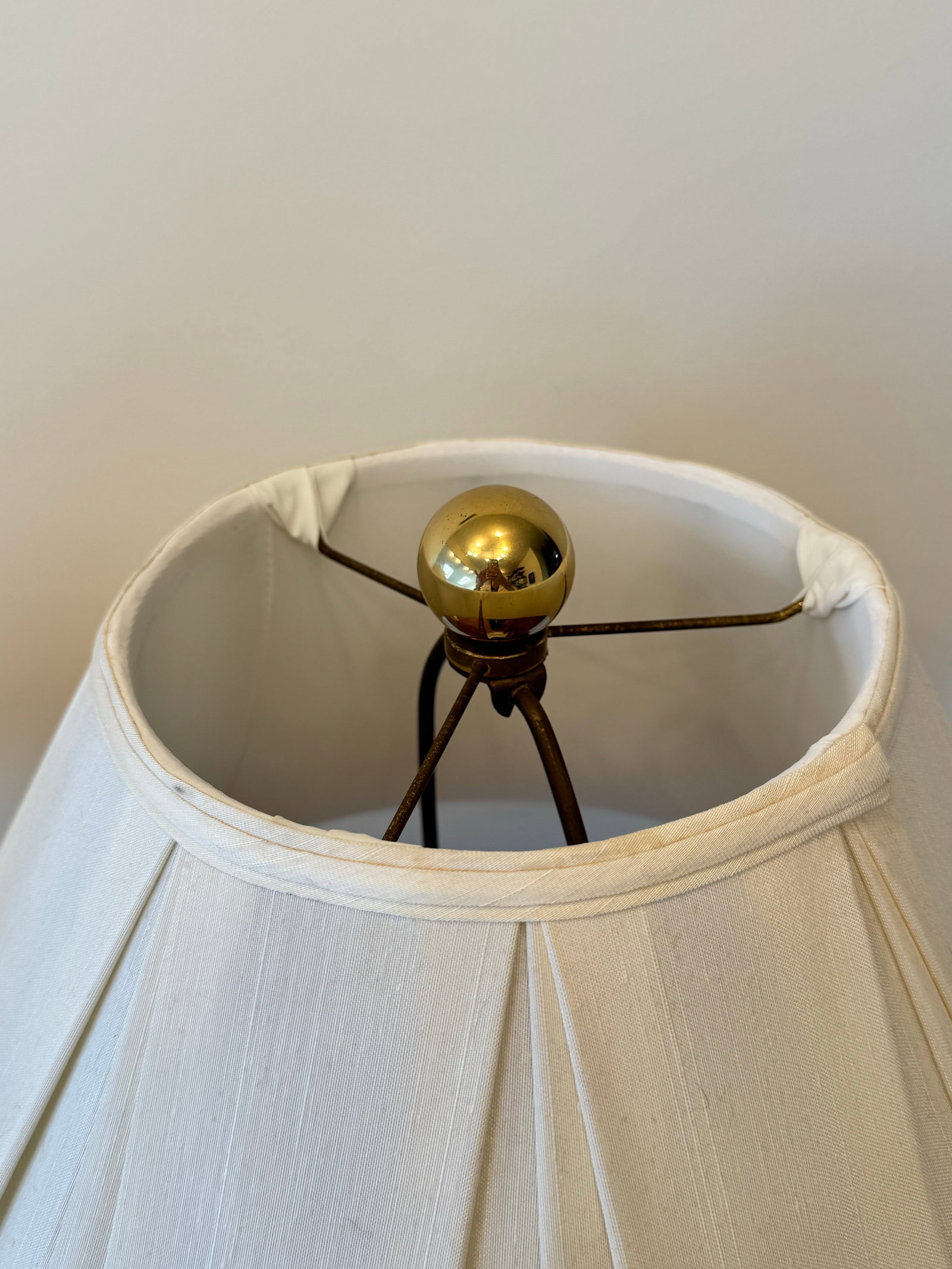 1960s Stiffel Brass Torch Form Table Lamps"”a Pair - 11