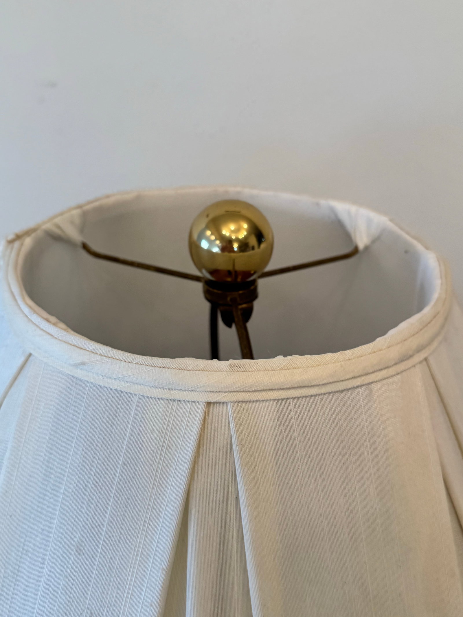 1960s Stiffel Brass Torch Form Table Lamps"”a Pair - 9