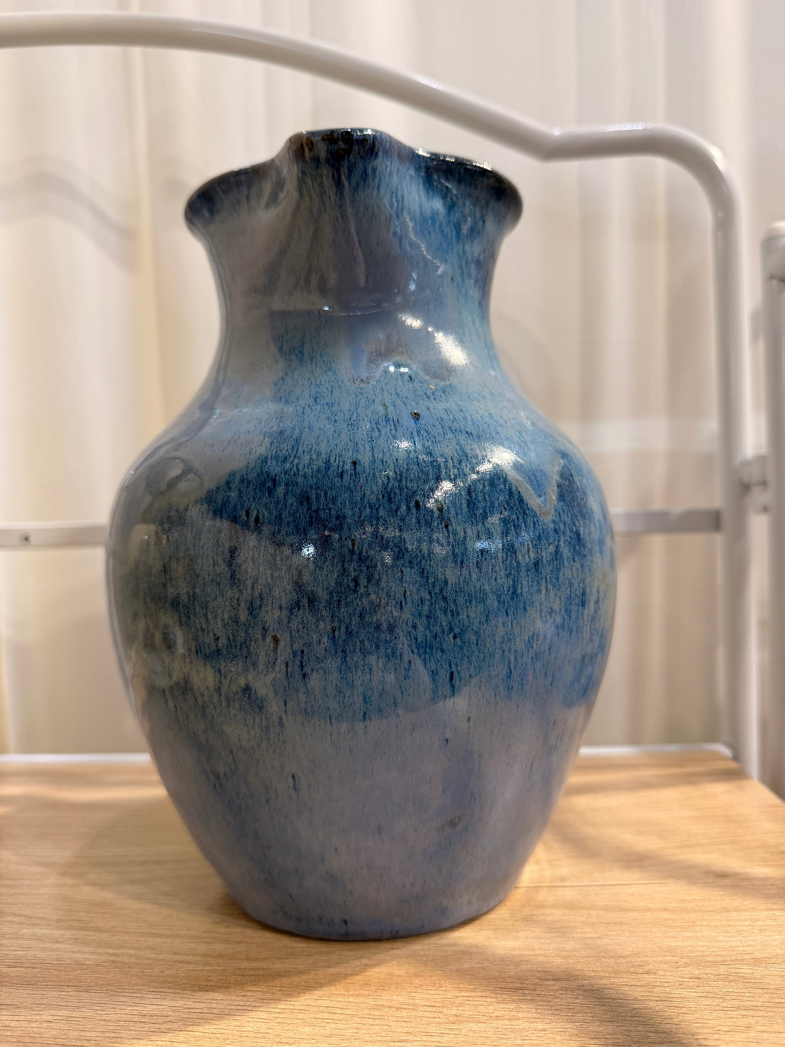 Late 20th Century C B Craven Teagues Pottery Pitcher | Vintage American Studio Pottery | Hand-Thrown - 4