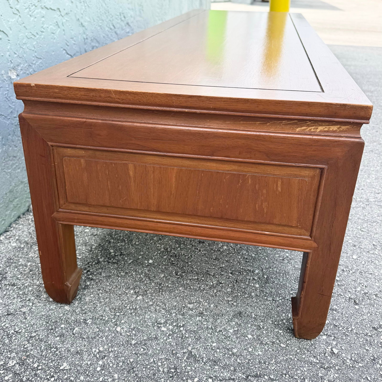 Taiwanese Ming Style Walnut Coffee Table by Ricardo Lynn - 5