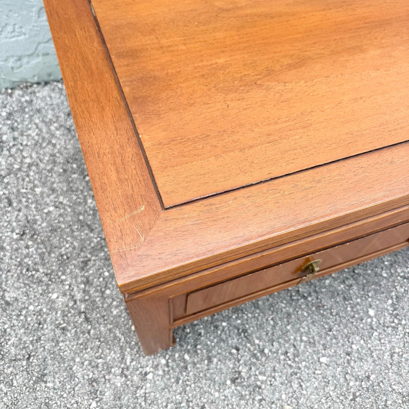 Taiwanese Ming Style Walnut Coffee Table by Ricardo Lynn - 8