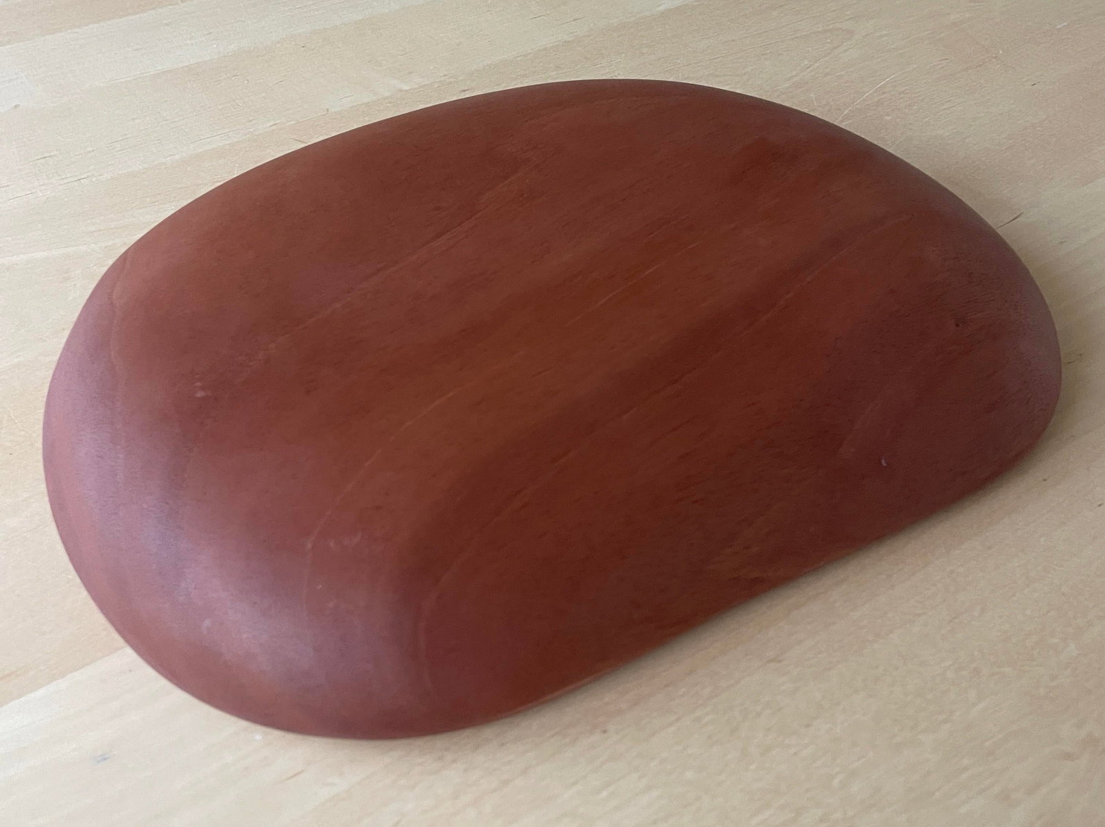 Solid Mahogany Organic Form Charcuterie Platter - 6