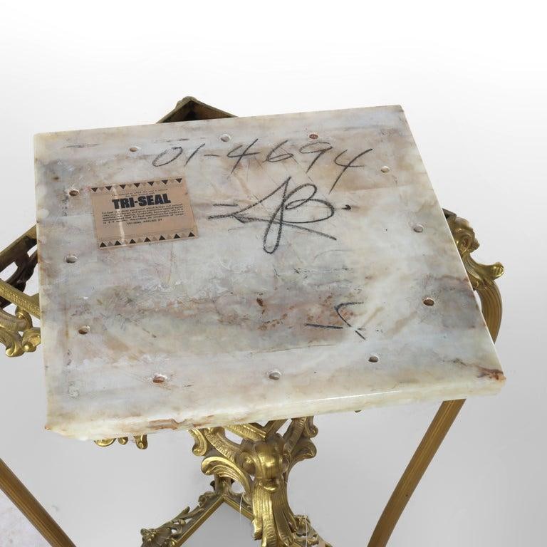 Rococo Gilt Bronze & Onyx Plant Stand C1910 - 11
