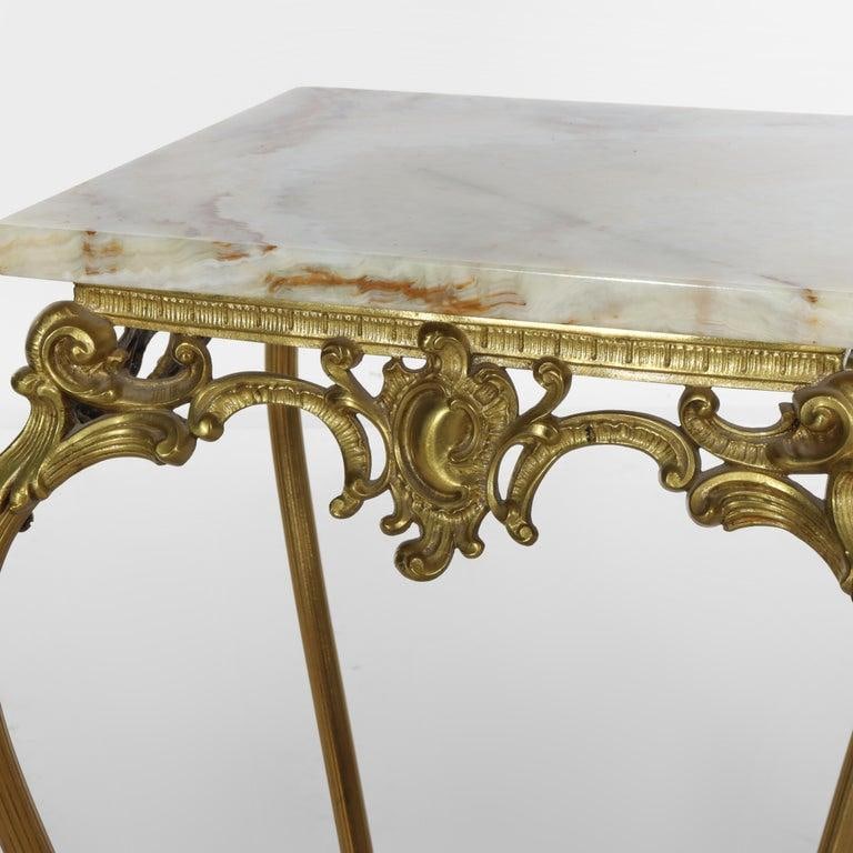Rococo Gilt Bronze & Onyx Plant Stand C1910 - 2