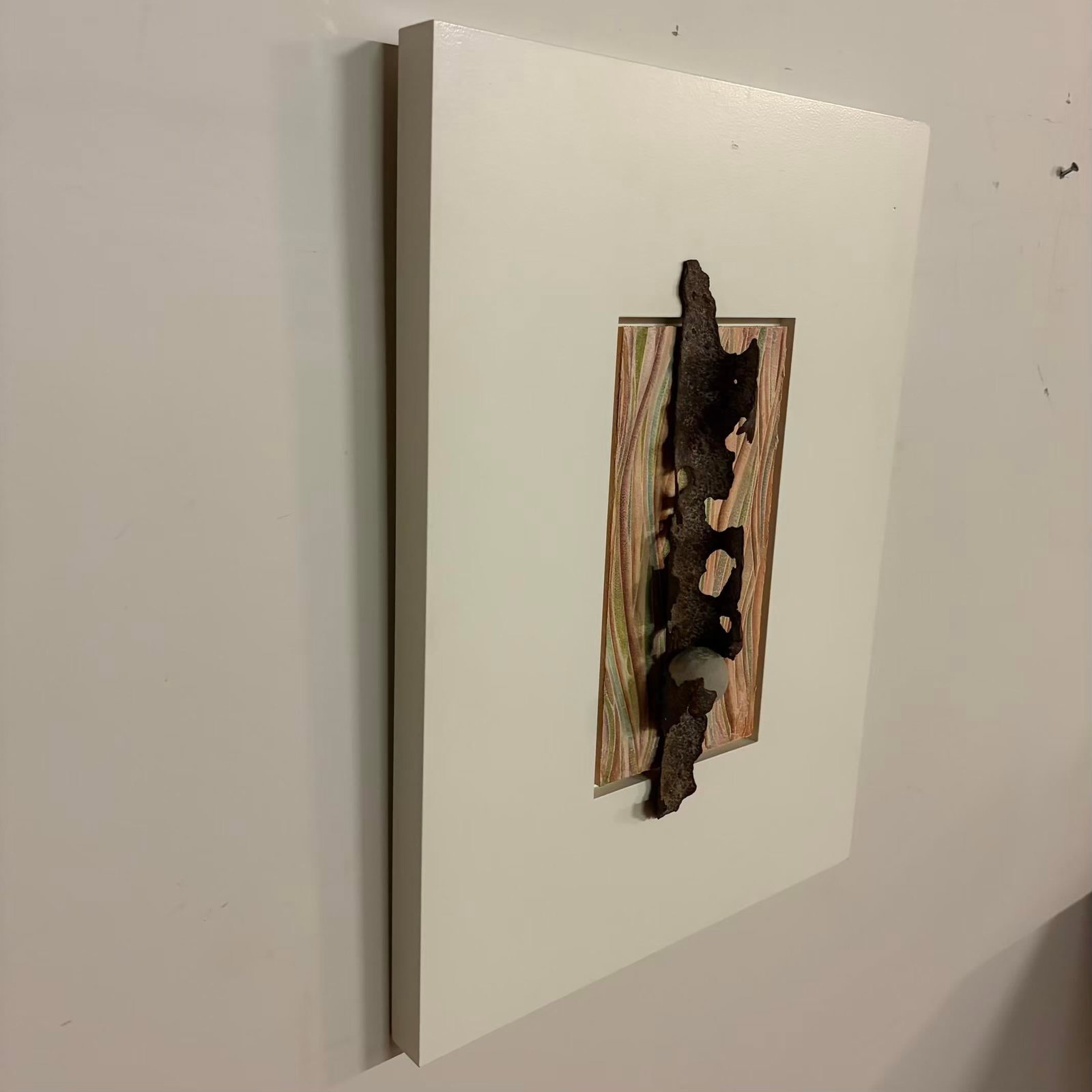 Patricia Hood "Salvage Song" Mixed Media Assemblage on Wood Panel - 2
