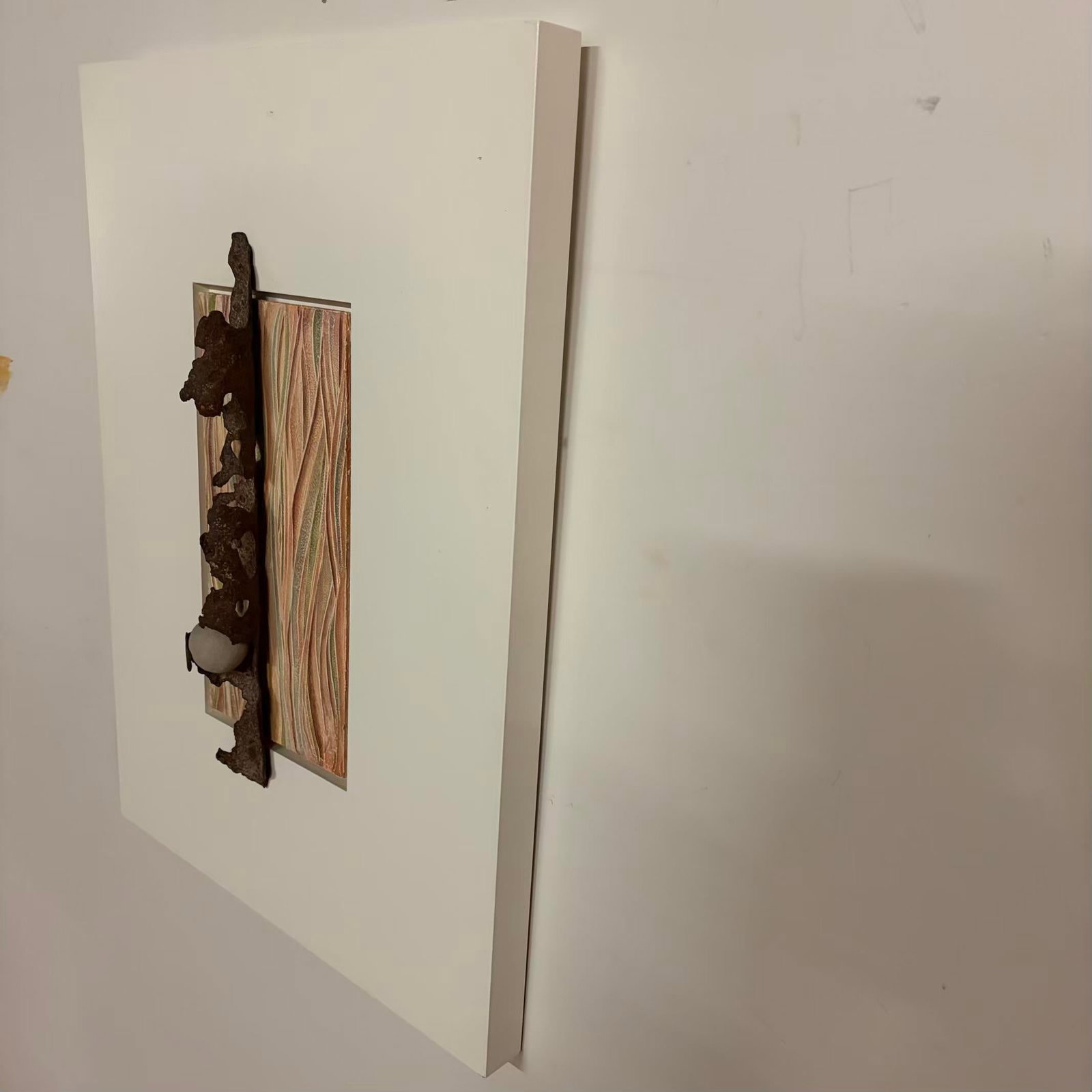 Patricia Hood "Salvage Song" Mixed Media Assemblage on Wood Panel - 4