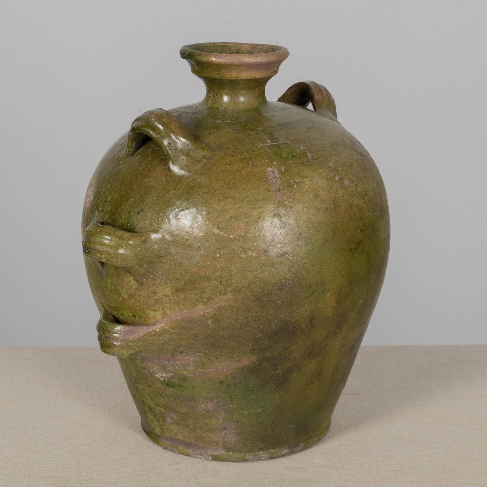19th Century French Pottery Conscience Jug - 11